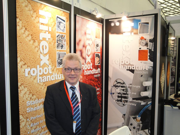 مصاحبه با مدیر  عامل شرکت Hitex سوئد - سازنده روبات فرش باف