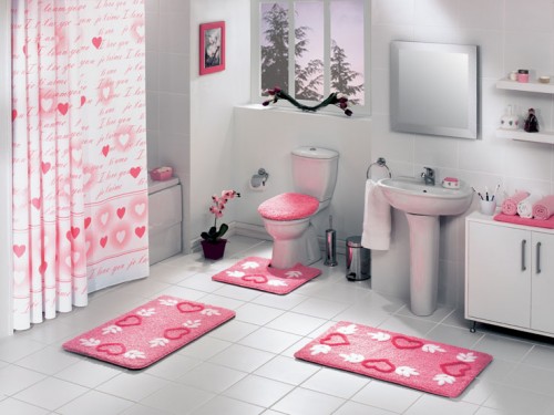 فرش های مورد مصرف در حمام محیطی فوق العاده زیبا را ایجاد می کنند