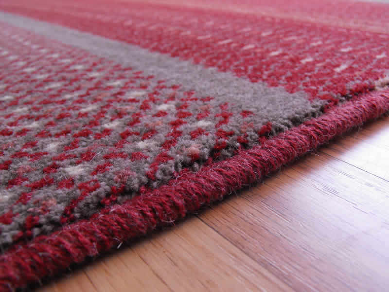 طرح های فرش ماشینی با رنگ بندی قرمز