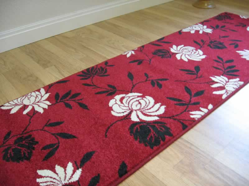 طرح های فرش ماشینی با رنگ بندی قرمز 1