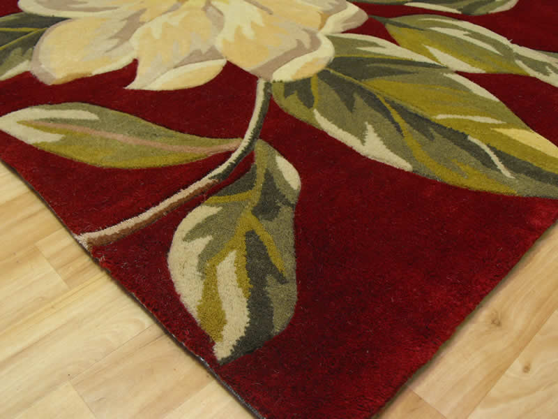 طرح های فرش ماشینی با رنگ بندی قرمز 11