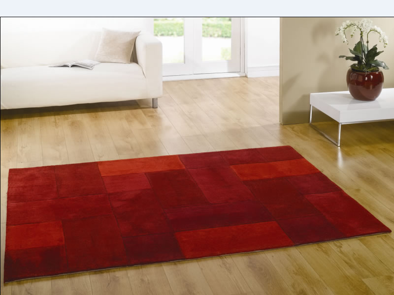 طرح های فرش ماشینی با رنگ بندی قرمز 11
