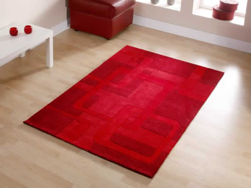 طرح های فرش ماشینی با رنگ بندی قرمز 12