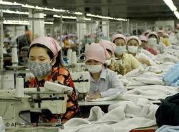 وابستگی اقتصاد کامبوج به بخش پوشاک