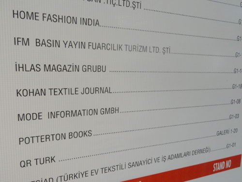 گزارش تصویری نمایشگاه EVTEKS 2012 ترکیه