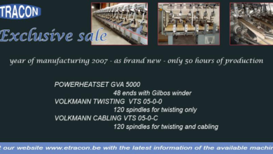 Exclusive Sale of Yarn Producing Machinery