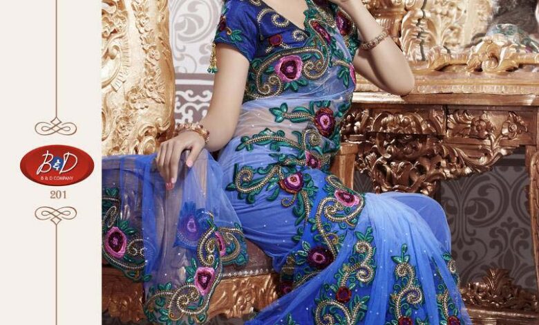 مدل های بسیار زیبای لباس ساری هندی