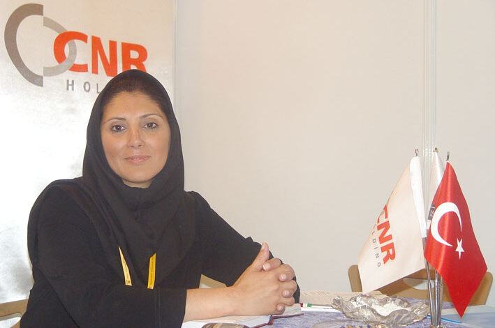 گفتگو با سرکار خانم فرح تقی پور مسئول روابط با ایران - نمایشگاه CNR استانبول