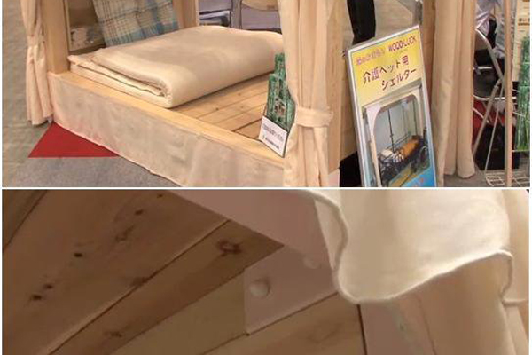 ژاپنی‌ها تخت‌خواب ضد زلزله ساختند