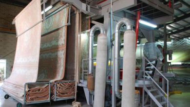 اولین دستگاه هزار شانه فرش ماشینی جهان در آران و بیدگل راه اندازی می شود
