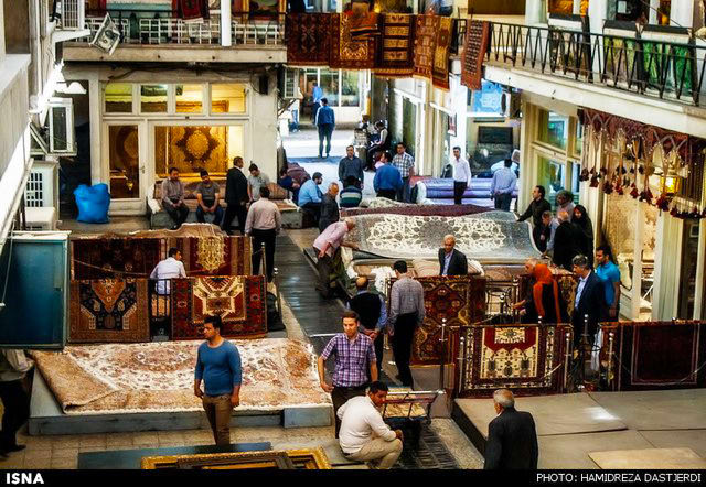 فروش فرش در بازار فرش بزرگ تهران