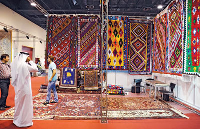 سومین دوره نمایشگاه فرش قطر