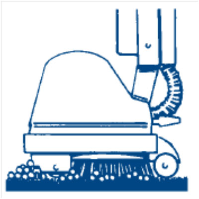 شكل 3- دستگاه برس مورد استفاده در شامپو کردن فرش[9]
