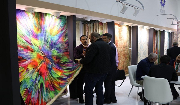 غرفه فرش محتشم در نمایشگاه دموتکس ترکیه