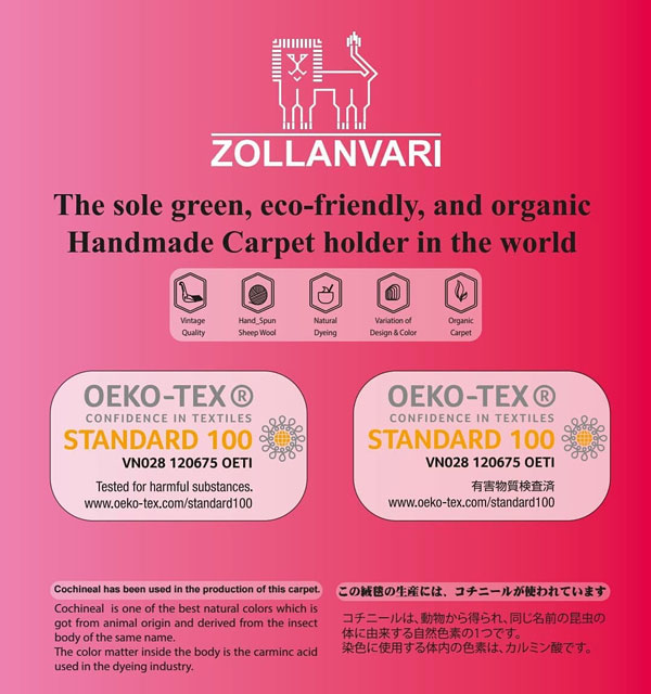 oeko_tex_standard_100_kohan_textile_journal_middle_east_textile_journal_Zollanvari_Carpet_Iran