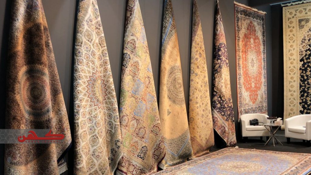 افتتاح نمایشگاه فرش دوبی با حضور قدرتمند قالی سلیمان