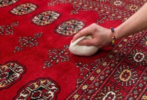 چگونگی شستشو فرش ابریشمی در خانه