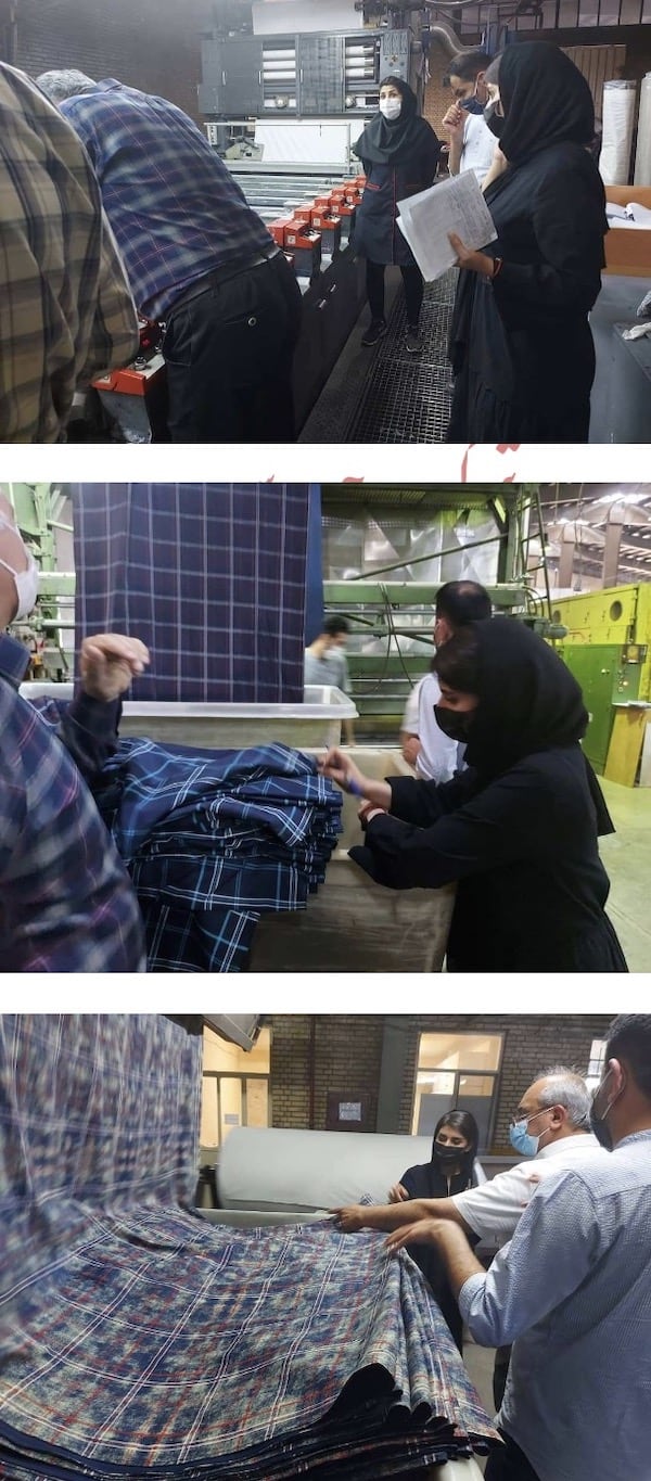 چاپ روي انواع پارچه