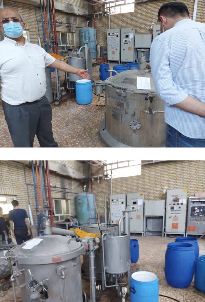 گزارش بازديد از شركت حرير سمنان