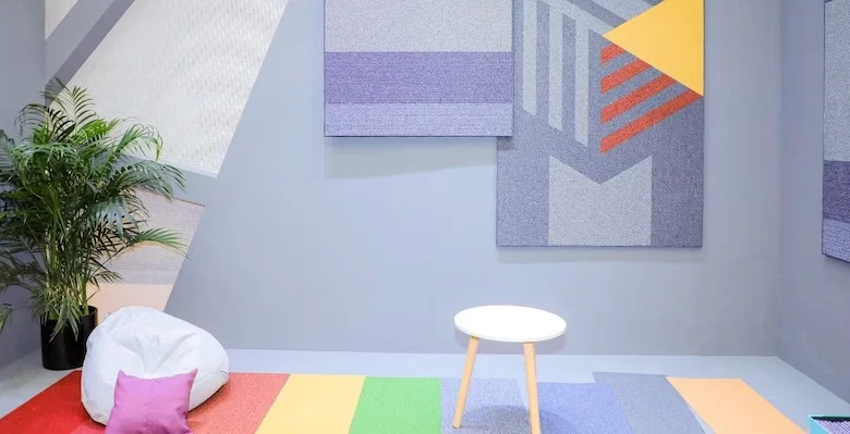 فرش های رنگارنگ در نمایشگاه دموتکس چین شانگهای