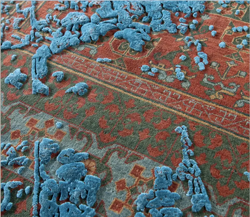 نمونه های طراحی فرش دستباف jan khat