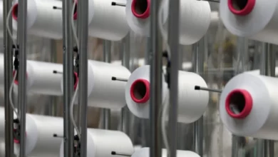 الیاف پلی استر در کارخانجات ریسندگی نخ