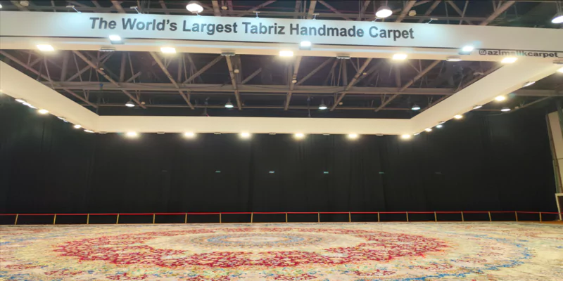 فرش عظیم زاده جلوه ای از هنر و خلاقیت در نمایشگاه دموتکس خاورمیانه