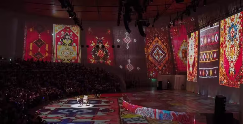 فشن‌شو فرش ترکیه در اکسپو اوزاکا ۲۰۲۵ و نمایش مستند فرش آناتولی در توکیو