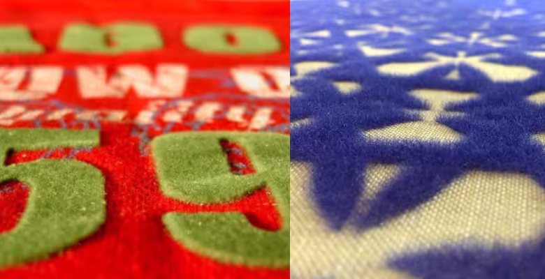 چاپ فلوک مخمل در ساخت غلتک‌ نظافت ماشین‌آلات ریسندگی