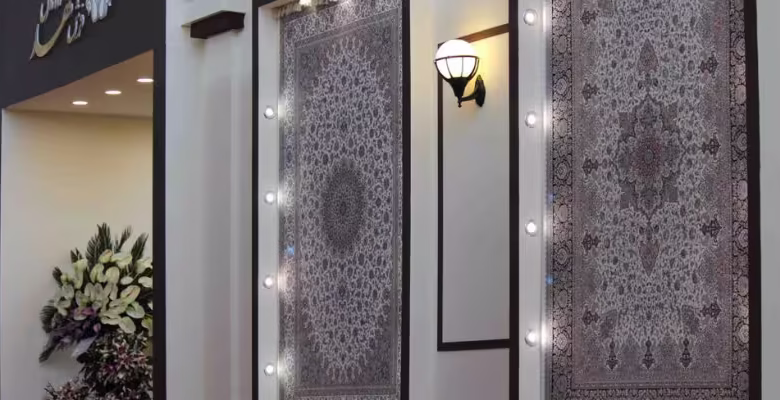 سالن‌های خالی نمایشگاه فرش ماشینی تهران ۱۴۰۴