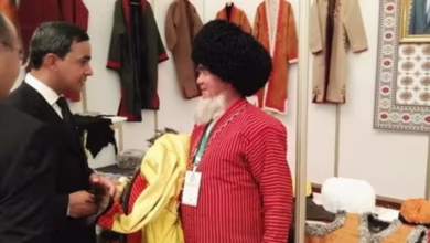 نساجی بین ترکمنستان و ژاپن در توکیو