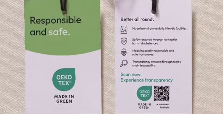 برچسب OEKO-TEX MADE IN GREEN در فهرست گواهی‌های مورد تأیید Refashion فرانسه