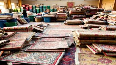 بازیافت فرش در کالیفرنیا و افزایش نرخ سه‌ماهه نخست ۲۰۲۵