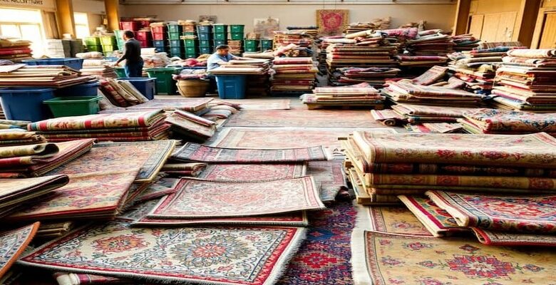 بازیافت فرش در کالیفرنیا و افزایش نرخ سه‌ماهه نخست ۲۰۲۵