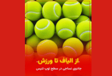 توپ تنیس با سطح نمدی هوشمند ساخته‌شده با فناوری Trützschler