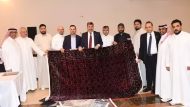 نشست‌های B2B هیئت فرش ترکیه با خریداران جده در فضای رسمی تجاری