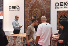 حضور شرکت فرش بزرگمهر و دکو آلمان در نمایشگاه فرش و کفپوش عربستان