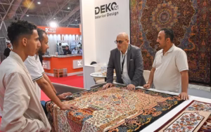 حضور شرکت فرش بزرگمهر و دکو آلمان در نمایشگاه فرش و کفپوش عربستان