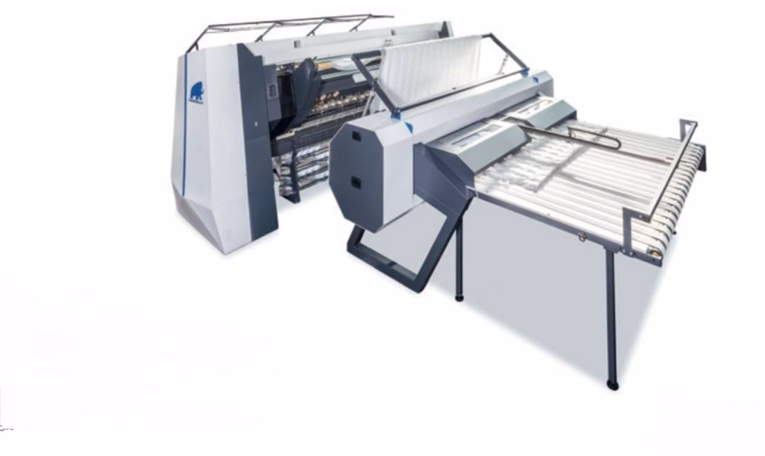 ماشین دوخت چندسوزنه MAMMUT VMK 250 در خط تولید تشک 