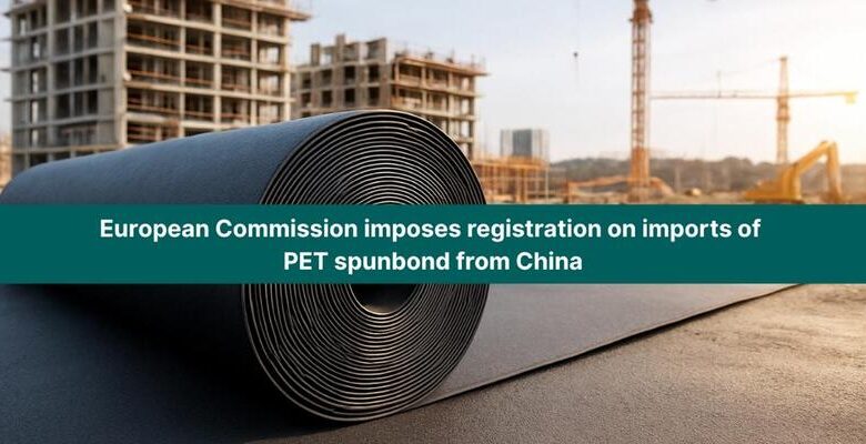 تعرفه ضددامپینگ اسپان‌باند PET چین در اتحادیه اروپا