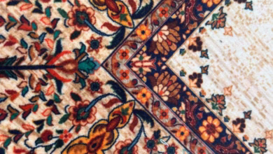 طراحی فرش ایرانی با رویکرد معاصر در آثار سارا میرنظامی