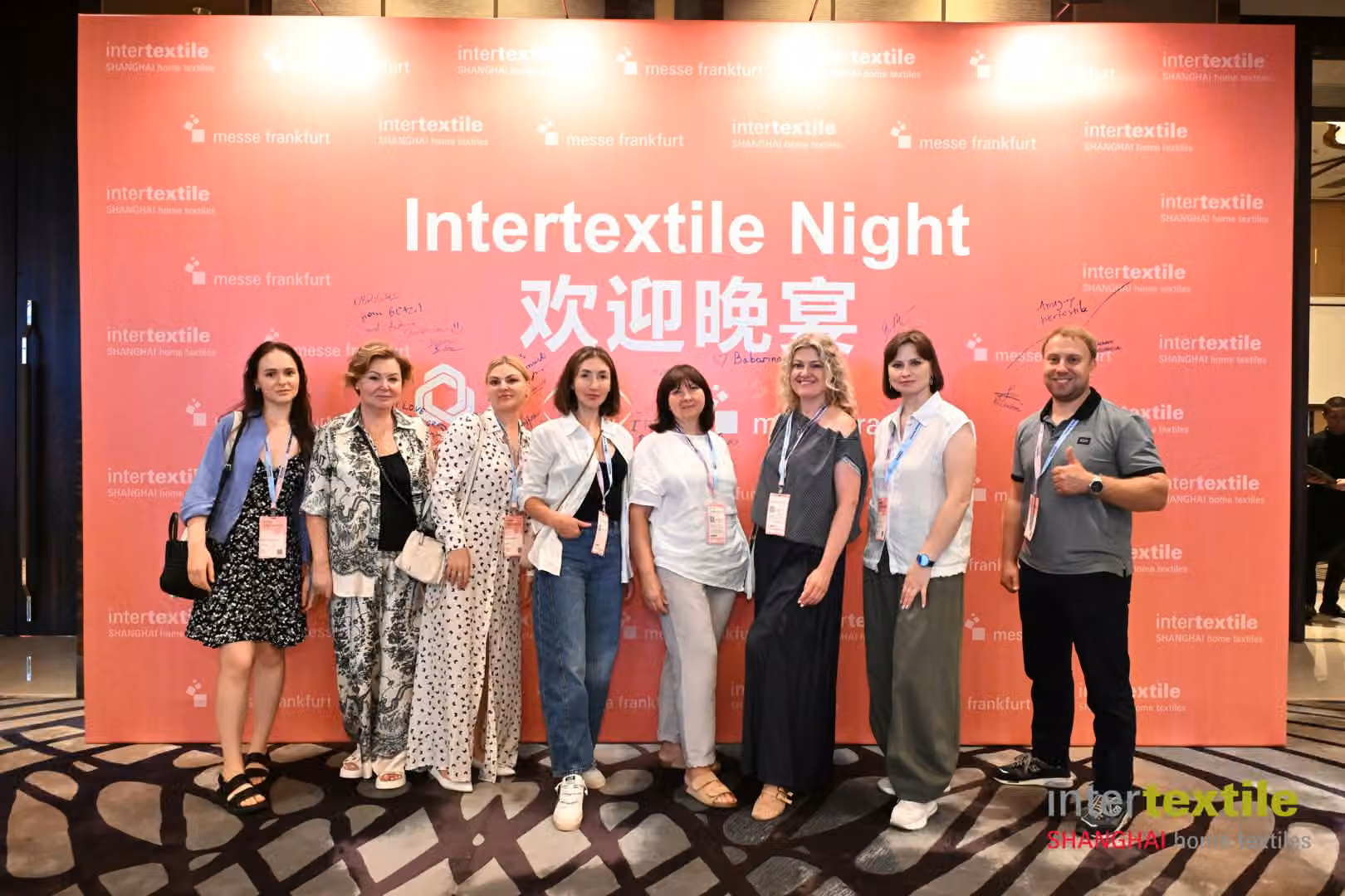 بازدید متخصصان صنعت نساجی از نمایشگاه Intertextile Shanghai