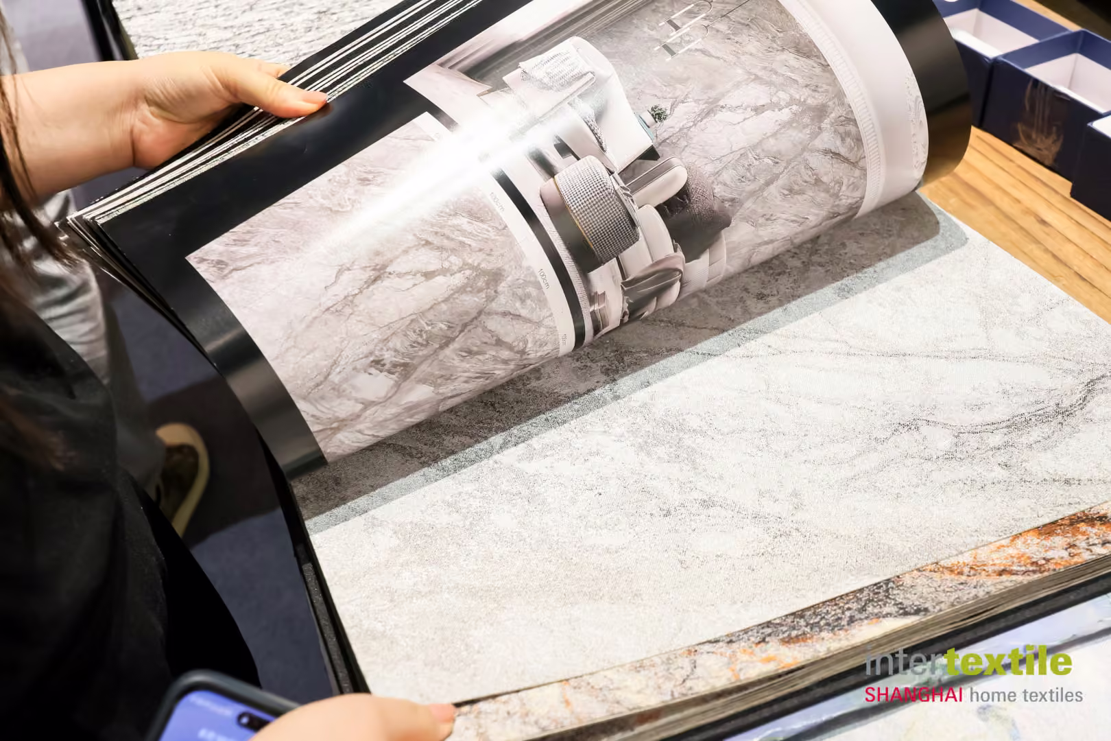 جدیدترین بافت‌ها و طرح‌های منسوجات خانگی در شانگهای