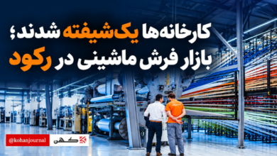 رکود بازار فرش ماشینی ایران و کاهش فعالیت کارخانهها به یک شیفت تولید به دلیل افزایش هزینهها و افت تقاضا