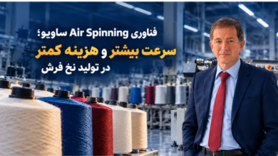 فناوری لایبرا ساویو برای ریسندگی با هوا و تولید نخ فرش با استفاده از الیاف مصنوعی و بازیافتی