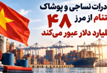 صادرات نساجی و پوشاک ویتنام در سال ۲۰۲۶ و رشد صادرات نخ، الیاف و محصولات پوشاک